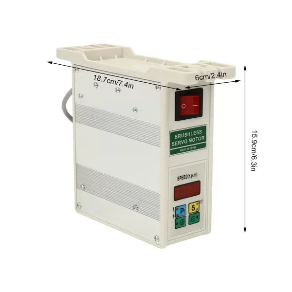Motor průmyslového šicího stroje - pro průmyslový šicí stroj, 600W tichý bezkomutátorový motor pro šicí stroj 6N.m Motor průmyslového šicího stroje - pro průmyslový šicí stroj, 600W tichý bezkomutátorový motor pro šicí stroj 6N.m