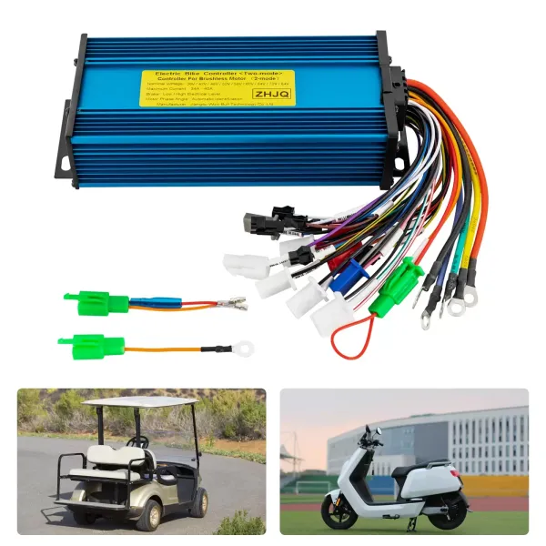 60V bezkomutátorový ovladač motoru pro elektrokolo, skútr, elektrokolo, skútr 800-1500W
