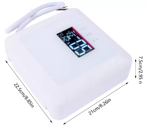 7500W okamžitý elektrický ohřívač vody s dálkovým ovládáním, Ipx4, pod stůl, snadná instalace, pro kuchyně, koupelny, jídelny, hotely atd.