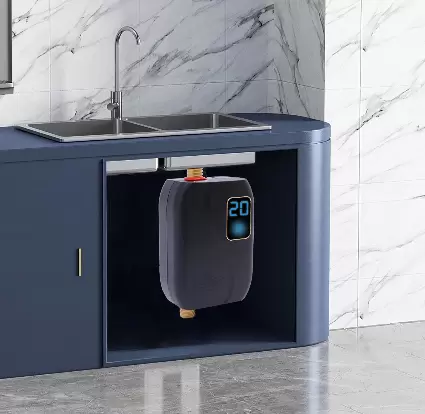 220V Mini Tankless Okamžitý elektrický ohřívač vody Koupelna Kuchyň Mytí