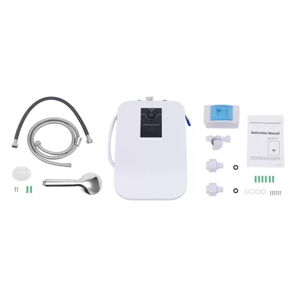 Mini instantní kuchyňský ohřívač vody 6500W, beztankový sprchový ohřívač vody 220V mini nízkotlaká nádrž Mini instantní kuchyňský ohřívač vody 6500W, beztankový sprchový ohřívač vody 220V mini nízkotlaká nádrž