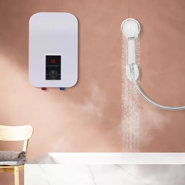 Mini instantní kuchyňský ohřívač vody 6500W, beztankový sprchový ohřívač vody 220V mini nízkotlaká nádrž Mini instantní kuchyňský ohřívač vody 6500W, beztankový sprchový ohřívač vody 220V mini nízkotlaká nádrž