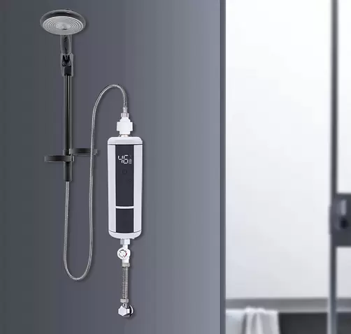Průtokový ohřívač vody, LED displej Mini průtokový ohřívač vody 3500 W