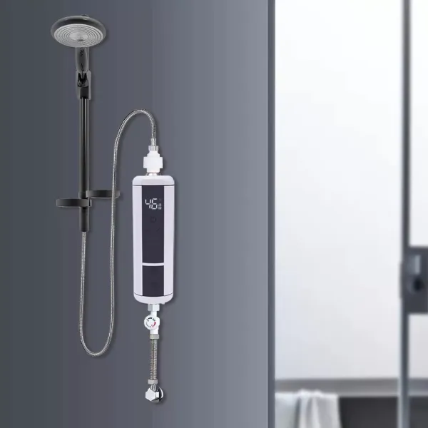 Průtokový ohřívač vody, LED displej Mini průtokový ohřívač vody 3500 W