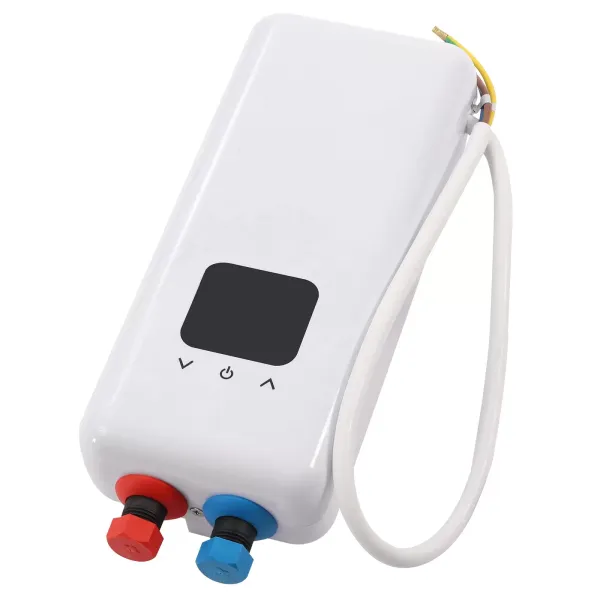 Mini elektrický ohřívač vody, mini okamžitý ohřívač teplé vody, bez nádrže do koupelny a kuchyně