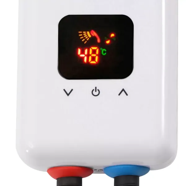 Mini elektrický ohřívač vody, mini okamžitý ohřívač teplé vody, bez nádrže do koupelny a kuchyně