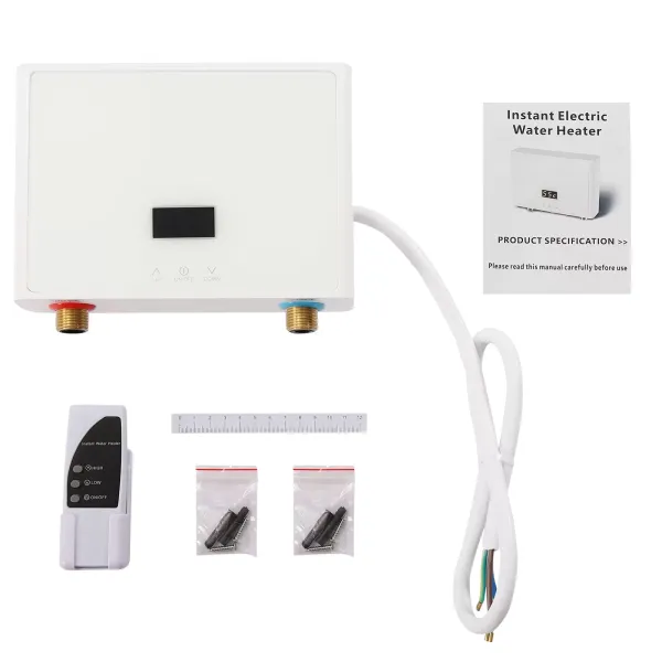 Minizásobníkový ohřívač vody 5500W pod umyvadlo 220V termostatický mycí topný systém s dálkovým ovládáním Minizásobníkový ohřívač vody 5500W pod umyvadlo 220V termostatický mycí topný systém s dálkovým ovládáním
