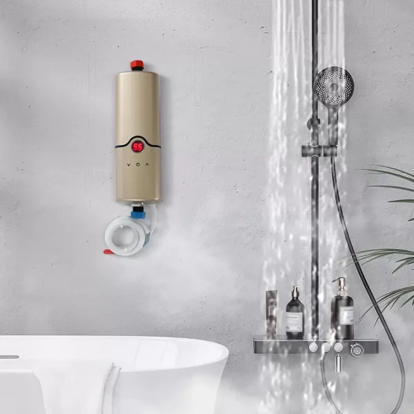 3500W-5500W Okamžitý elektrický ohřívač vody Mini Okamžitý ohřívač vody Nastavitelný výkon a teplota 30-65℃ 3500W-5500W Okamžitý elektrický ohřívač vody Mini Okamžitý ohřívač vody Nastavitelný výkon a teplota 30-65℃