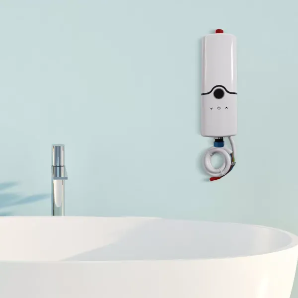 3500W-5500W Okamžitý elektrický ohřívač vody Mini Okamžitý ohřívač vody Nastavitelný výkon a teplota 30-65℃