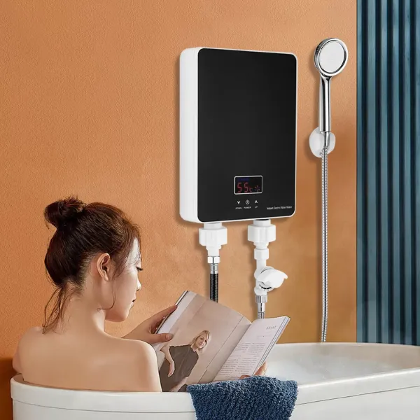 Mini kuchyňský okamžitý ohřívač vody 6000W 230V Mini nízkotlaký ohřívač vody pod dřezem Kuchyně bez nádrže LED energeticky úsporný IPX4 vodotěsný panel Mini kuchyňský okamžitý ohřívač vody 6000W 230V Mini nízkotlaký ohřívač vody pod dřezem Kuchyně bez nádrže LED energeticky úsporný IPX4 vodotěsný panel