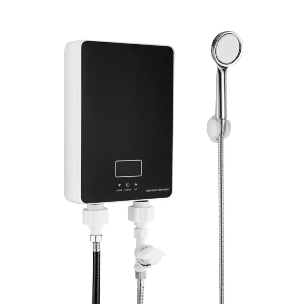 Mini kuchyňský okamžitý ohřívač vody 6000W 230V Mini nízkotlaký ohřívač vody pod dřezem Kuchyně bez nádrže LED energeticky úsporný IPX4 vodotěsný panel