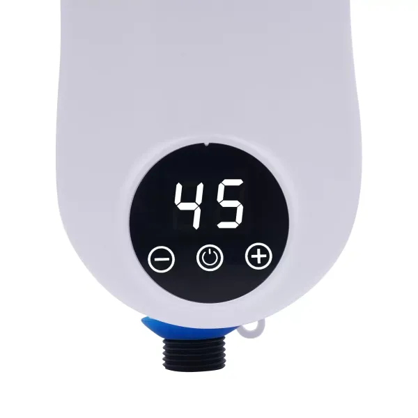 Okamžitý elektrický ohřívač vody se sprchovou hlavicí a LED indikátorem, 220V IPX4 vodotěsný ohřívač vody s konstantní teplotou pro kuchyňskou koupelnu Okamžitý elektrický ohřívač vody se sprchovou hlavicí a LED indikátorem, 220V IPX4 vodotěsný ohřívač vody s konstantní teplotou pro kuchyňskou koupelnu