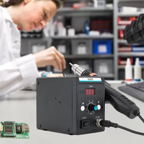 Horkovzdušná přepracovací stanice, SMD pájecí stanice 220V
