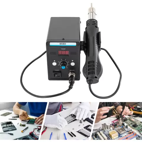 Horkovzdušná přepracovací stanice, SMD pájecí stanice 220V