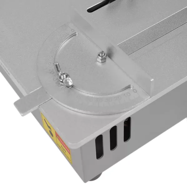 Stolní mini hobby stolní pila Ruční práce na dřevo Stolní pila Udělejte si vlastní model Řezací nástroj s nastavitelným zdrojem 63mm HSS kotoučové pily (R2)