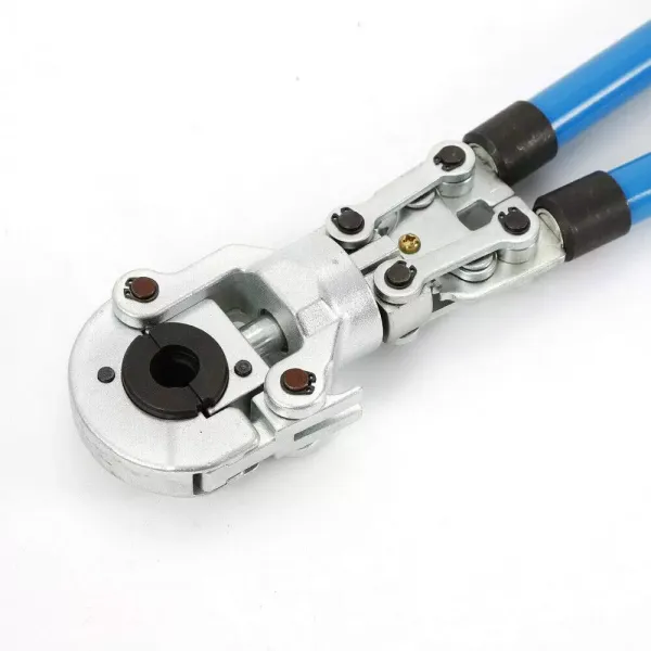 Sada krimpovacích nástrojů PEX pro měděné krimpovací kroužky PEX c/w PEX řezačka Go-no-go Gauge 12-32 mm Krimpovací nástroj s otočnou hlavou Nástroj na krimpování trubek 360 stupňů