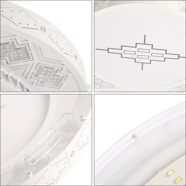 Moderní stmívatelné LED závěsné svítidlo, moderní LED stropní svítidlo, moderní zapuštěné stropní svítidlo pro ložnici a obývací pokoj