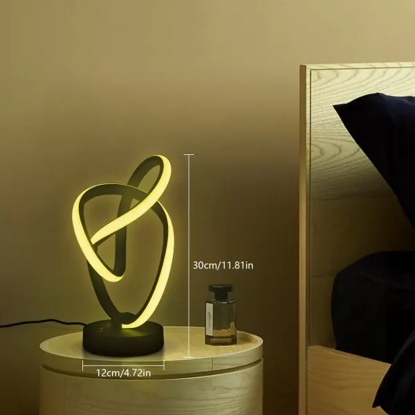 Stolní lampa, moderní LED noční lampa, 10W moderní stolní lampa