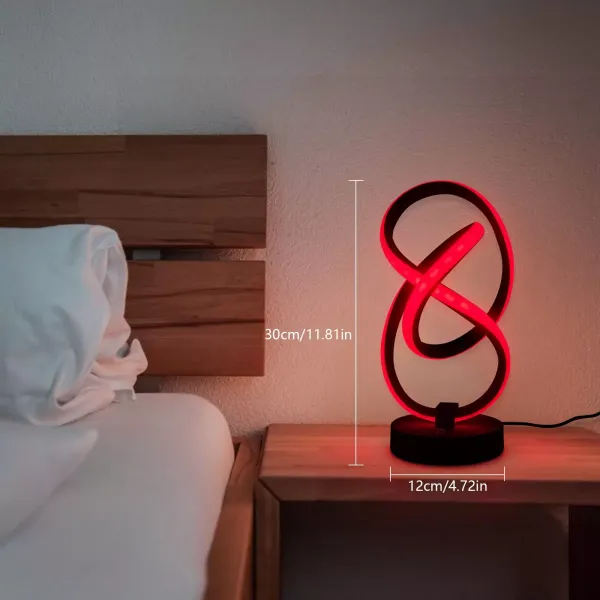Stolní lampa, moderní LED noční lampa, 10W moderní stolní lampa