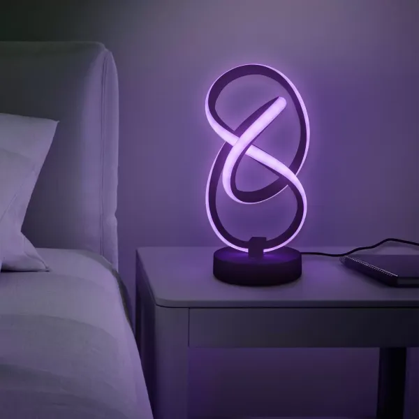 Stolní lampa, moderní LED noční lampa, 10W moderní stolní lampa