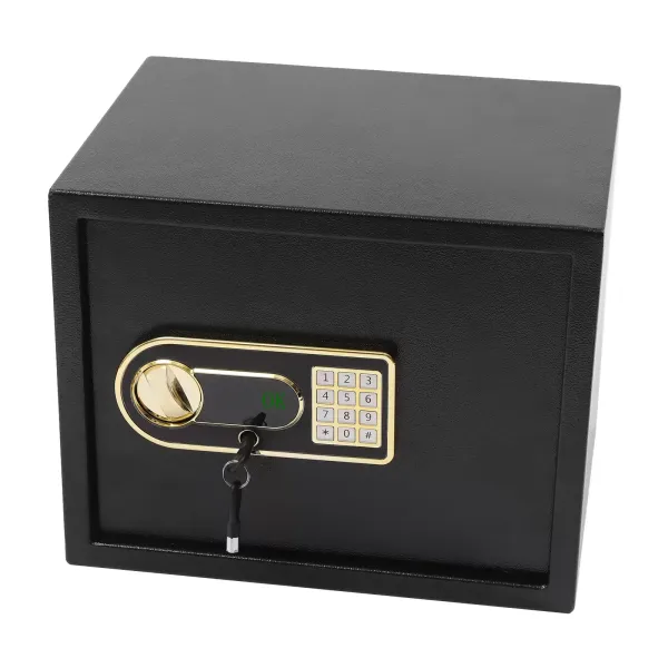 Digitální trezor - Ohnivzdorný - Vodotěsný - S odnímatelnou policí - Alarmový systém a externí bateriový box Digitální trezor - Ohnivzdorný - Vodotěsný - S odnímatelnou policí - Alarmový systém a externí bateriový box