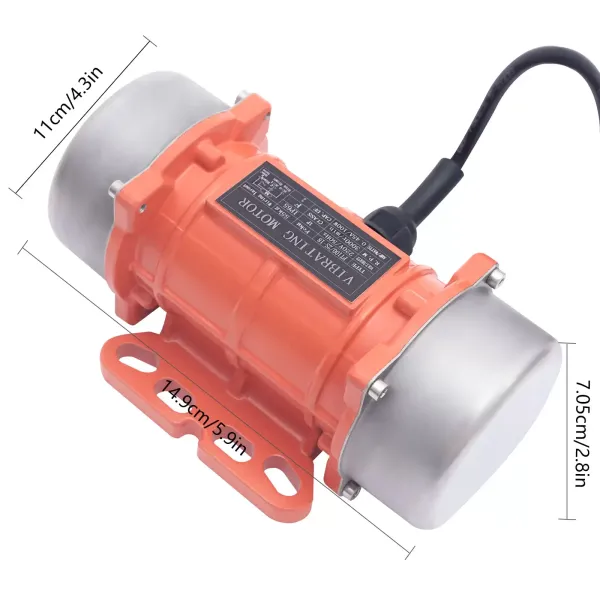 100W 220V 50Hz vibrační motor z hliníkové slitiny Těžba metalurgie Uhlí