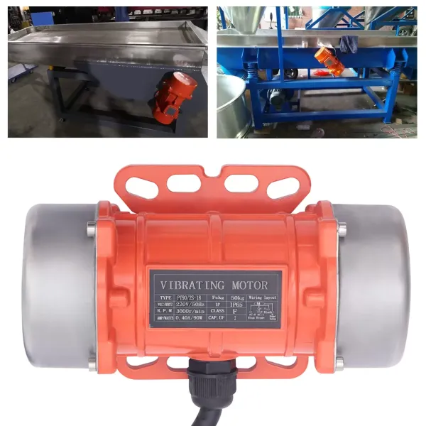 Vibrační motor|Jednofázový střídavý elektrický vibrační motor 3000 ot./min. Vibrační motor (90W) Vibrační motor|Jednofázový střídavý elektrický vibrační motor 3000 ot./min. Vibrační motor (90W)