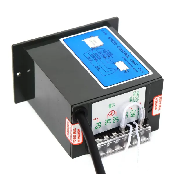 AC 220V 90W převodový motor s asynchronním motorem s regulátorem otáček