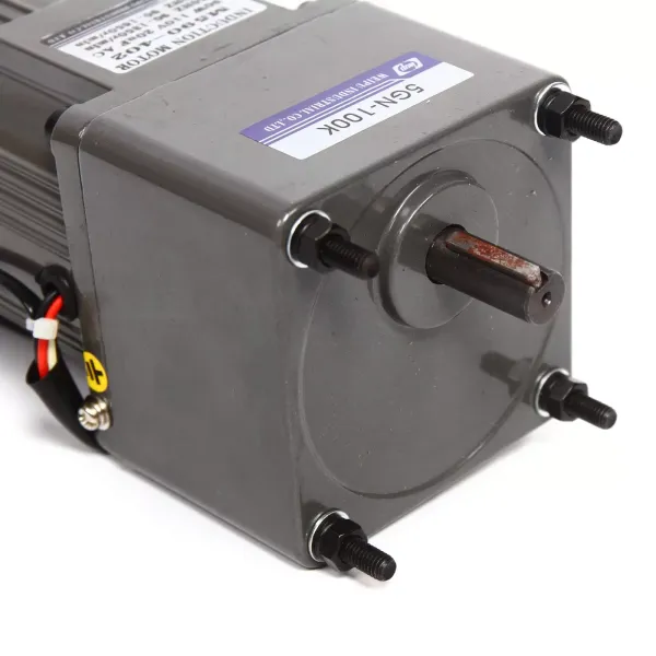 AC 220V elektrický převodový motor 90W jednofázový asynchronní převodový motor s regulátorem rychlosti (100K), 13,5 ot./min