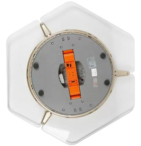22'' stropní ventilátor s moderní lampou Nastavitelné LED stropní světlo 3 rychlosti + dálkové ovládání 46W