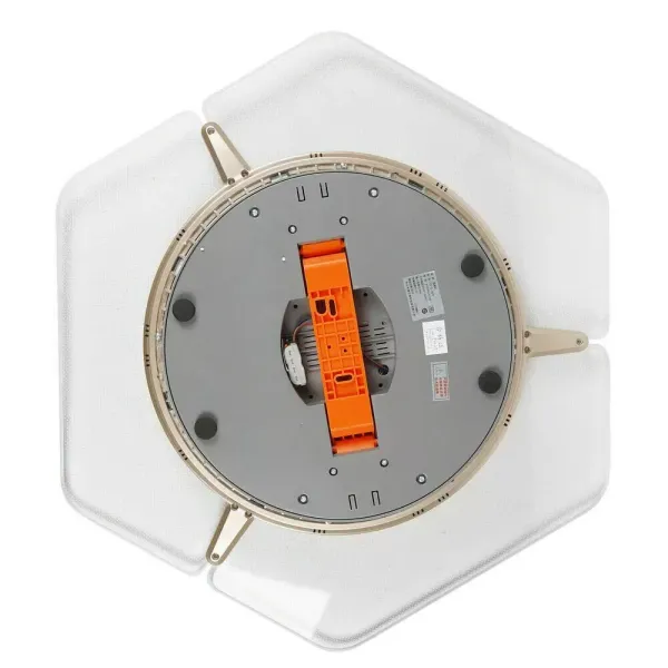 22'' stropní ventilátor s moderní lampou nastavitelné stropní LED světlo 3 rychlosti + dálkové ovládání 46W