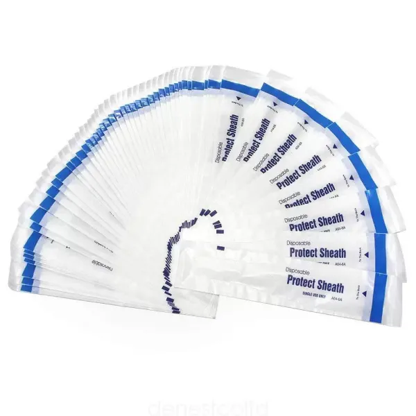 50 ks ochranné pouzdro pro dentální intraorální kameru 5 megapixelů 6 LED 50 sad Jednorázový endoskop