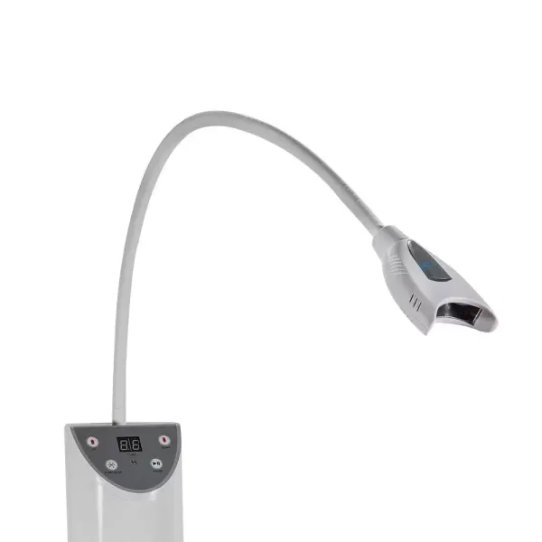 LED lampa se studeným světlem Systém bělení zubů Stroj na bělení zubů se 2 ochrannými brýlemi a vysoce citlivým infračerveným dálkovým ovládáním pro kouřově černé zuby s fluoridem