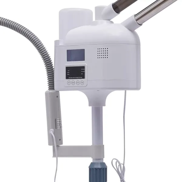 Ozónový parník kosmetický salon SPA Ozónový parník obličejová sauna kosmetický vaporizér Studio 750W profesionální napařovač obličeje na kolečkách pro obličej používaný pro lázně nebo osobní péči