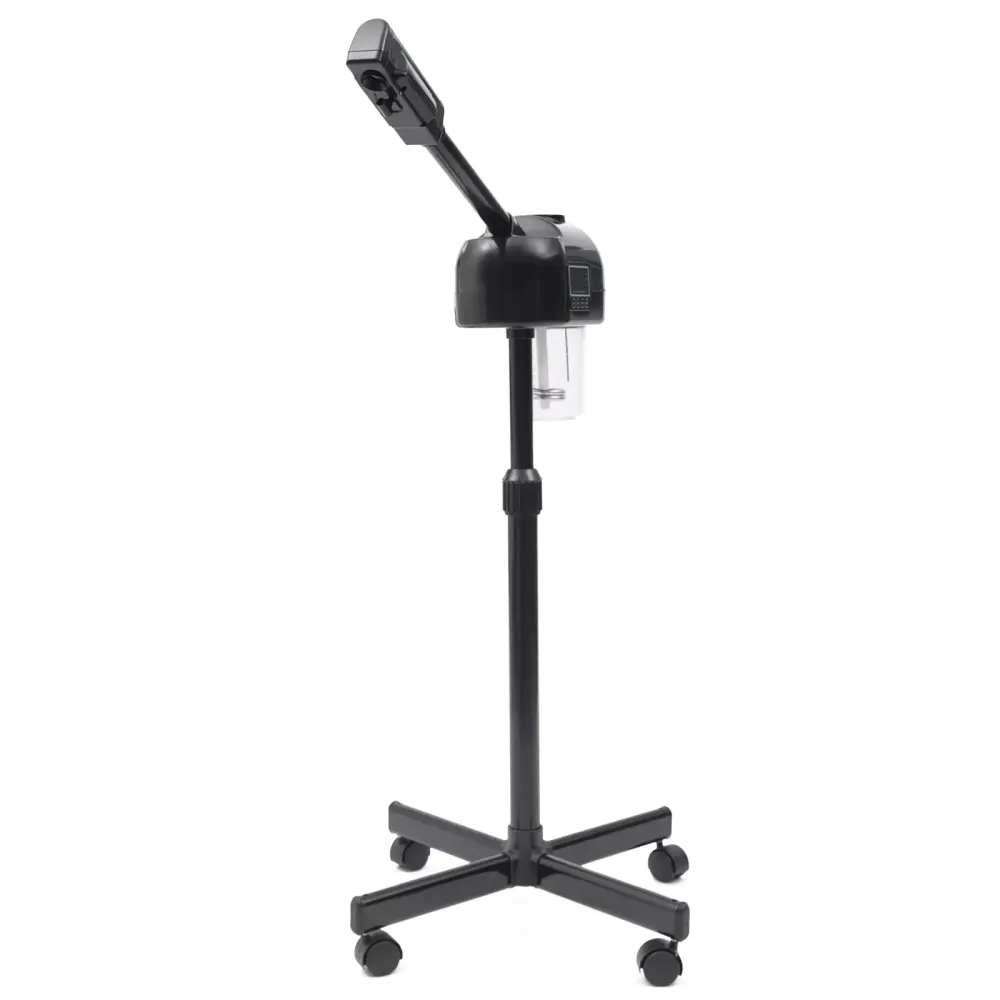 LCD ozónový napařovač obličeje Professional pro čistou pleť, péči o pleť doma, kosmetický salon