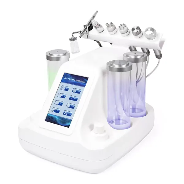 Hydrafaciální zařízení 6 v 1 Vodíkový kyslíkový kosmetický stroj Hydrafaciální zařízení Hydro Microdermabrasion Cleaning Device Hydrafaciální zařízení 6 v 1 Vodíkový kyslíkový kosmetický stroj Hydrafaciální zařízení Hydro Microdermabrasion Cleaning Device