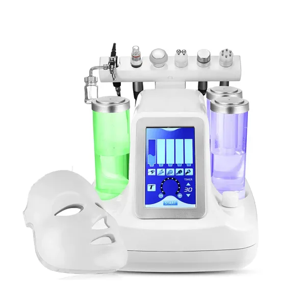 Dermabraze 6v1 - Hloubkové čištění - Bio RF - Dermabraze - Hydratační krém - Obličej