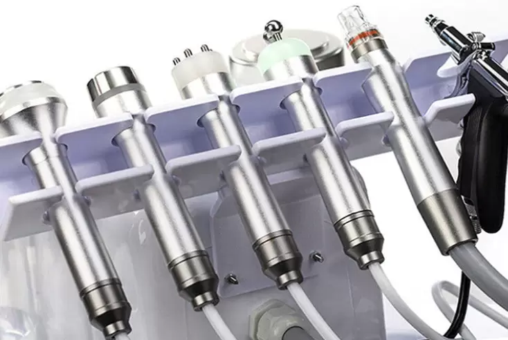 Pro přiblížení najeďte myší na obrázek 7 v 1 Dermabrasion Hydra Facial Treatment BIO Cleansing RF Light Hydrodermabrasion Beauty Instrument Clean Skin (7 in 1)
