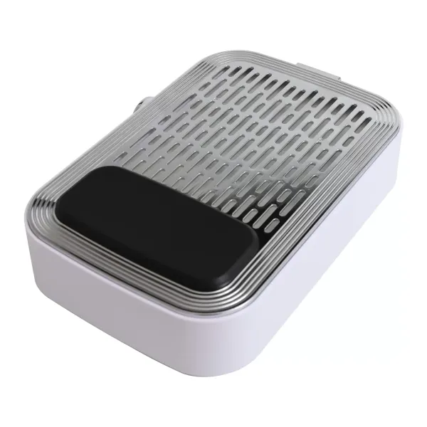Vysavač na nehty s filtrem, 80W odsávání prachu, 4000 ot./min., pro nail art, salon, modelářství (bílý)