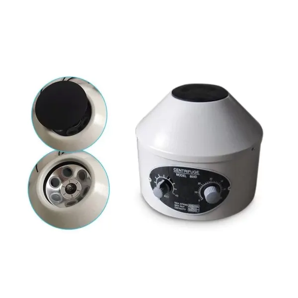 Stolní centrifúga 4000 ot./min 25W elektrická stolní centrifúga s nastavitelnou rychlostí a stolním časovačem 6 x 20 ml