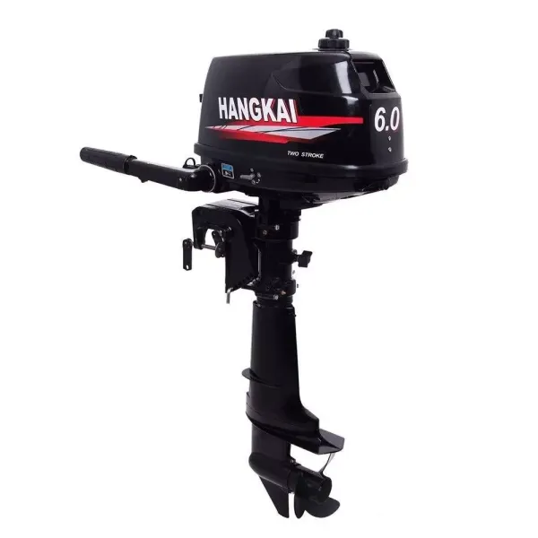 2-taktní 6 HP přívěsný benzínový motor Přívěsný motor vodní chlazení CDI lodní motor 2-taktní 2,3HP-18HP motor rybářského člunu vodní chlazení Nové