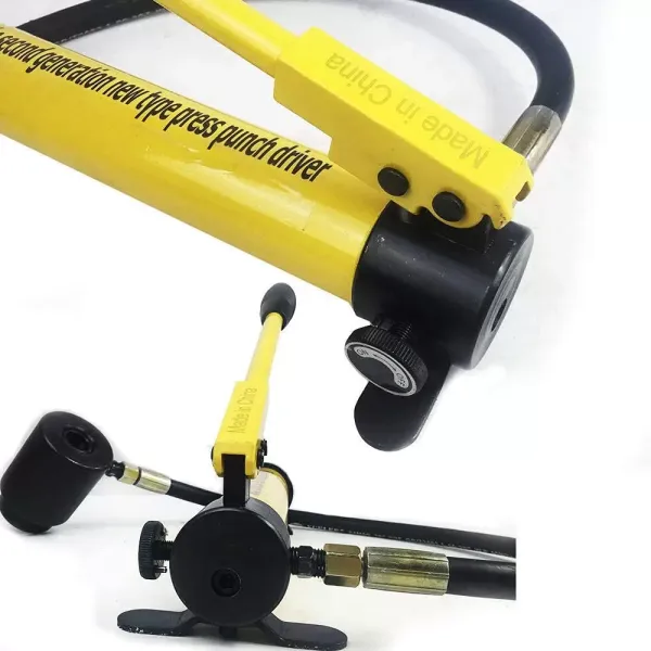 Hydraulický děrovací stroj/řezačka, razníky 22-60 mm, děrovací výkon 8T
