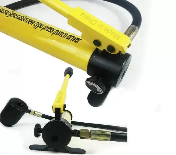 Hydraulický děrovací stroj/řezačka, razníky 22-60 mm, děrovací síla 10T
