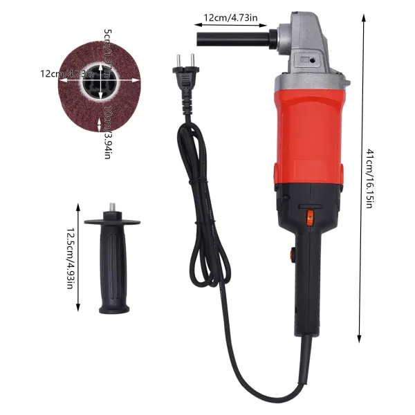 Satin Sander Leštící kartáč Vyhlazovací váleček Bruska Lešticí stroj pro zpracování nerezové oceli Litina Hliník Neželezné kovy Plast