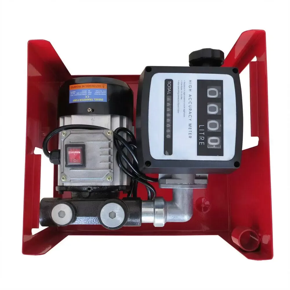 Čerpadlo palivového oleje Samonasávací Elektrické čerpadlo nafty 550 W 60 L 3600 l/h Čerpadlo nafty Olejové čerpadlo Samonasávací Dieselová stanice Samonasávací