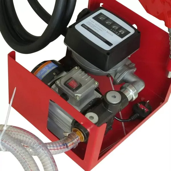 Čerpadlo palivového oleje Samonasávací Elektrické čerpadlo nafty 550 W 60 L 3600 l/h Čerpadlo nafty Olejové čerpadlo Samonasávací Dieselová stanice Samonasávací