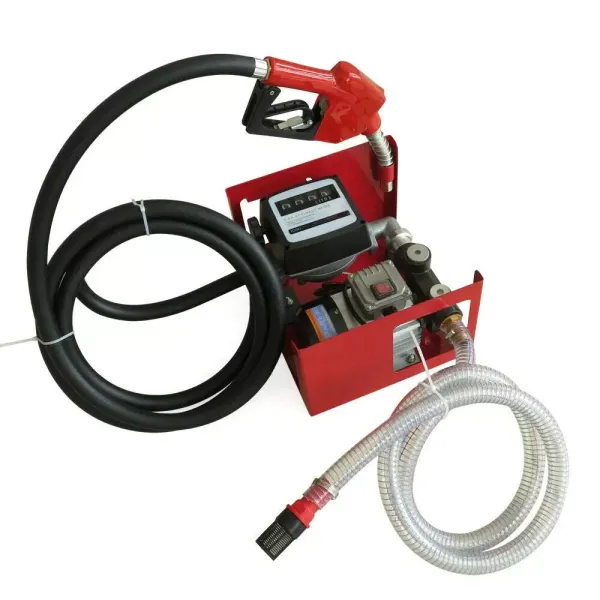 Čerpadlo palivového oleje Samonasávací Elektrické čerpadlo nafty 550 W 60 L 3600 l/h Čerpadlo nafty Olejové čerpadlo Samonasávací Dieselová stanice Samonasávací