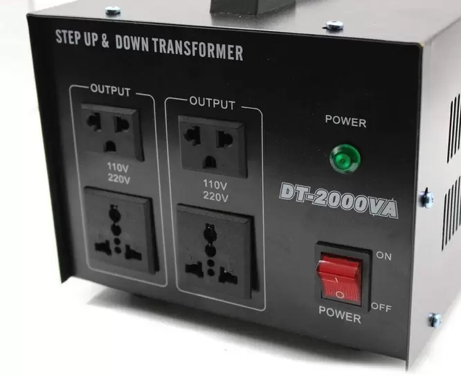 2000W napěťový převodník transformátor krok nahoru/dolů Převodník 220V na 110V