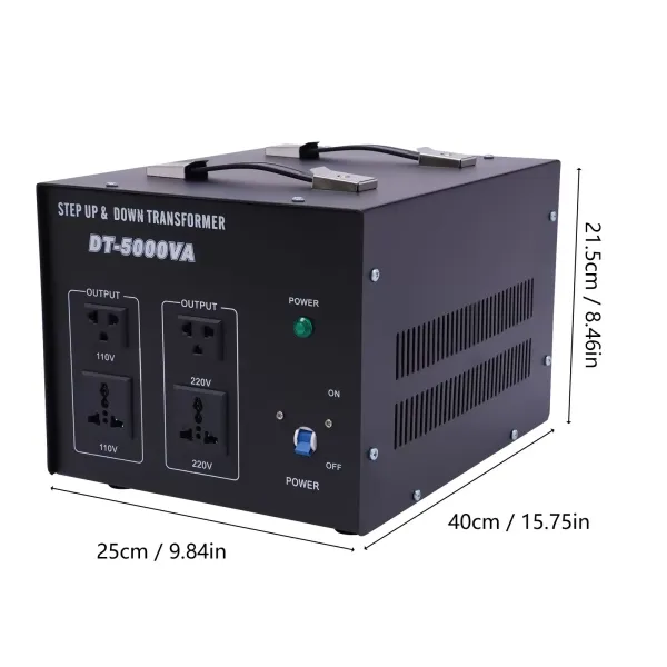 Převodník napětí 4000W transformátor pro převod 110 voltů na 220 voltů pro převod 220 voltů na 110 voltů