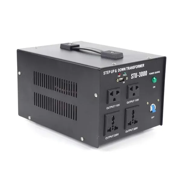 Měnič napětí 110V na USB 220V 3kW Maximální jmenovitý výkon 3000W